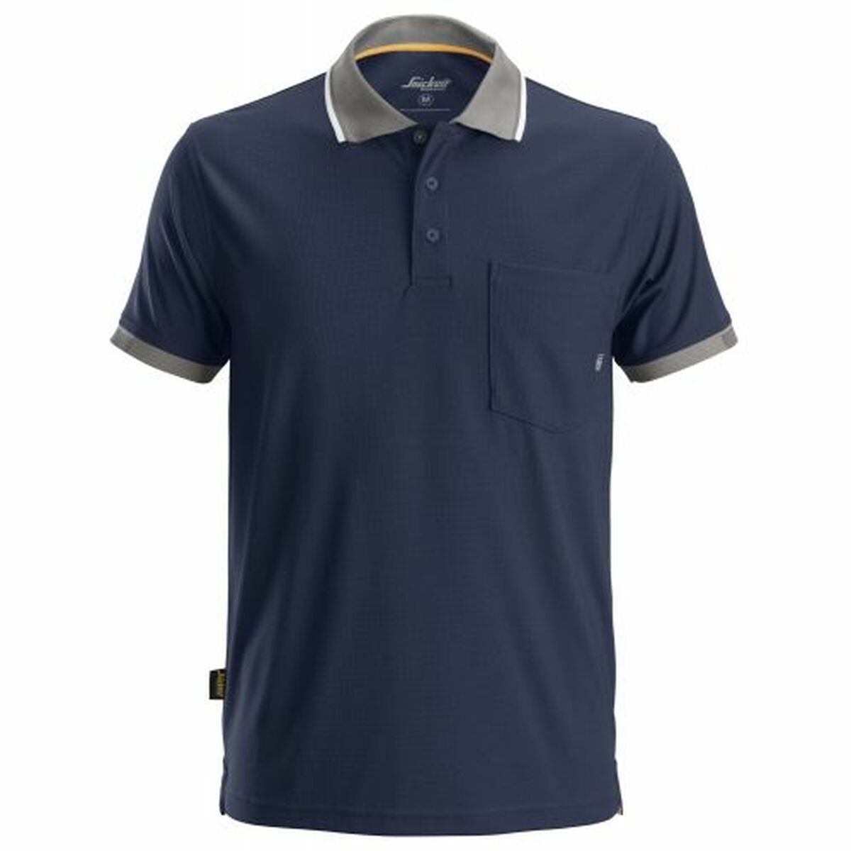 Men&rsquo;s Short Sleeve Polo Shirt Snickers Workwear 2724 Polo AllroundWork Technology 37.5&reg; Navy Blue