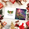 6Pcs Diamond Painting Christmas Greeting Cards Congratulations Cards & Gifts