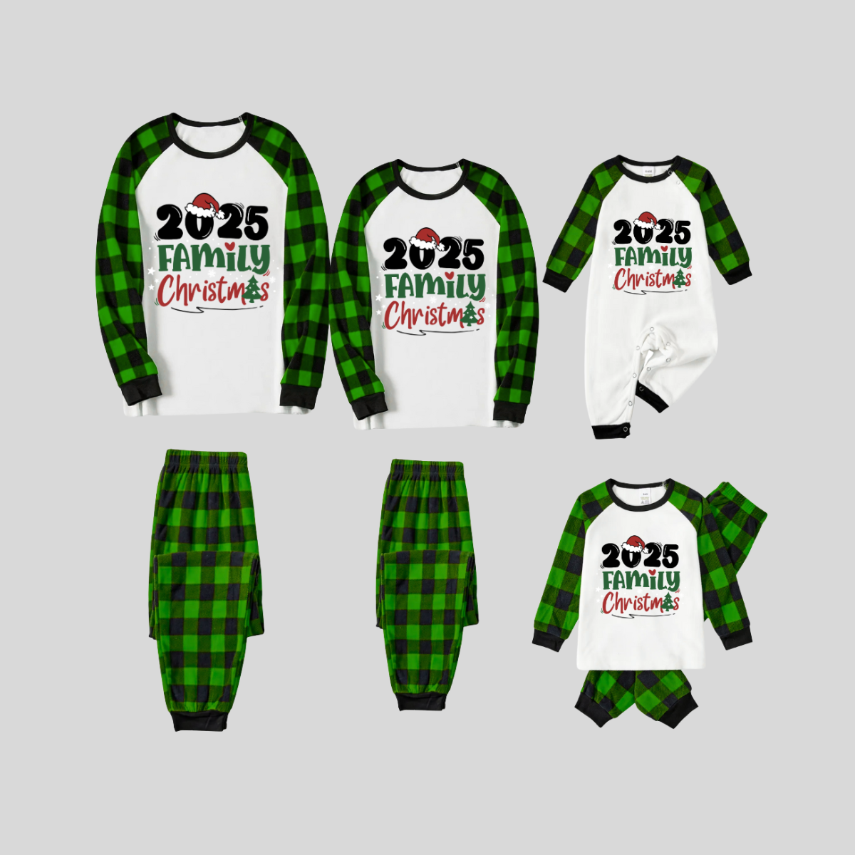 Green Christmas Pajamas
