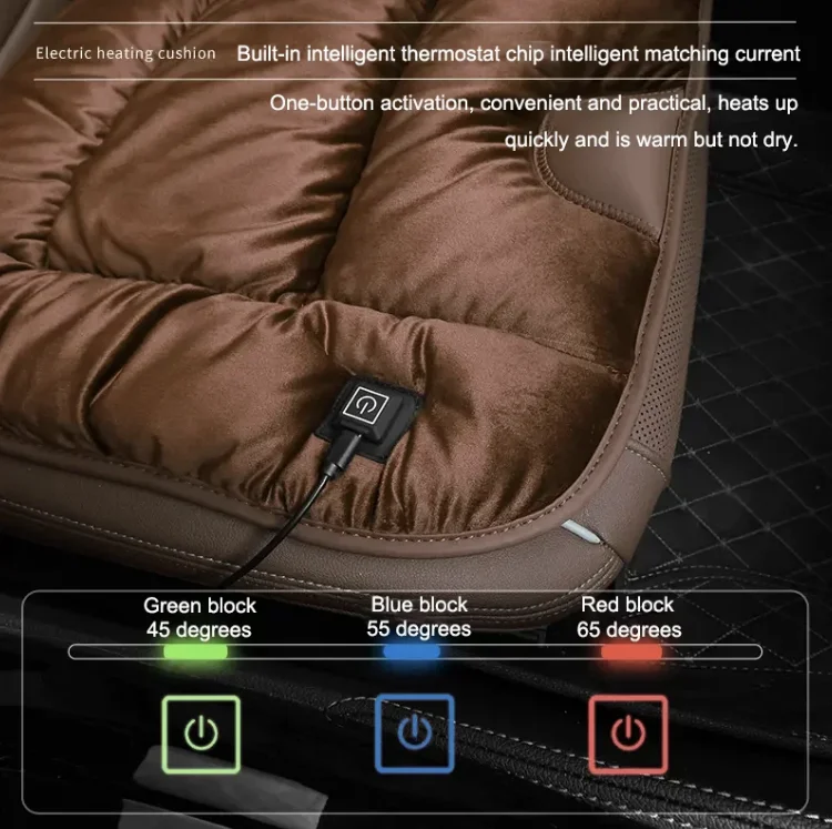 Heated seat cushion