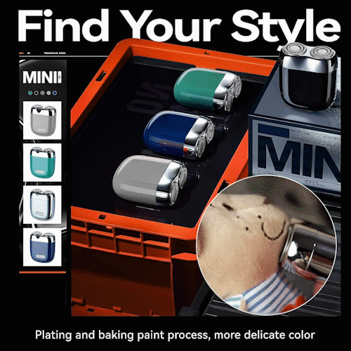 ✨HOT SALE✨New Upgrade Pocket Shaver USB Mini Shavers for Men Rechargeable Waterproof Compact Electric Razor for Home, Car, Travel