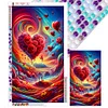 Diamond Painting-DIY Full Round Drill Color Love Flower(70*40 CM)