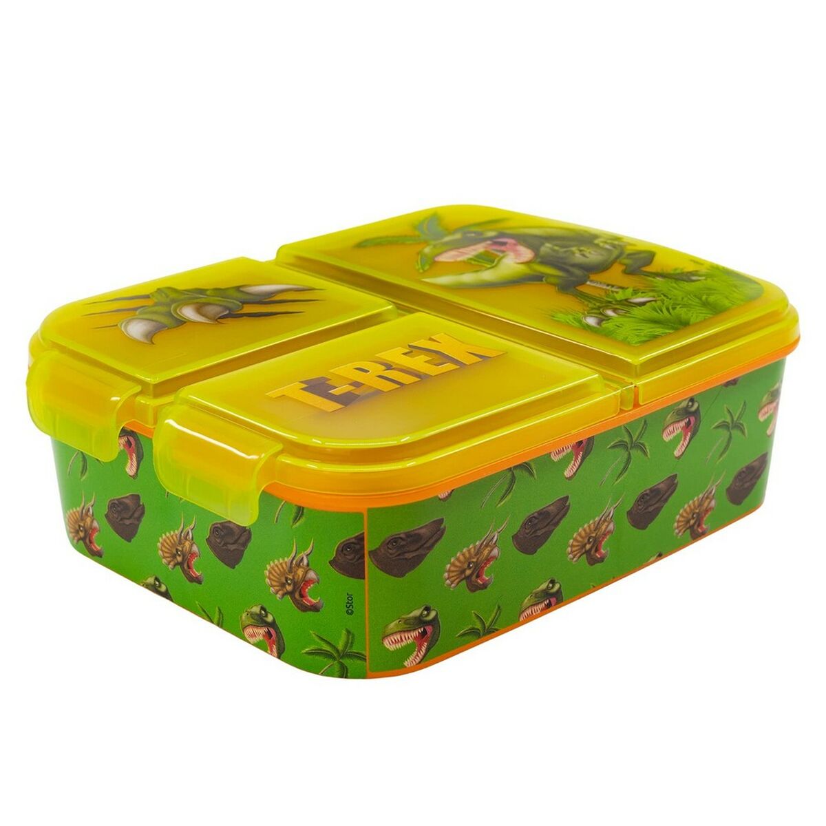 Lunchbox with Cutlery Comparment Stor Dinosaur (6,7 x 16,5 x 19,5 cm)