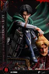 Seriously Injured Squad Captain Levi Ackerman - Attack On Titan Resin Statue - LC-Studios