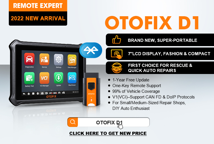 OTOFIX D1 PRO Auto Bidirectional Full System Car Diagnostic Scanner KEY  Coding