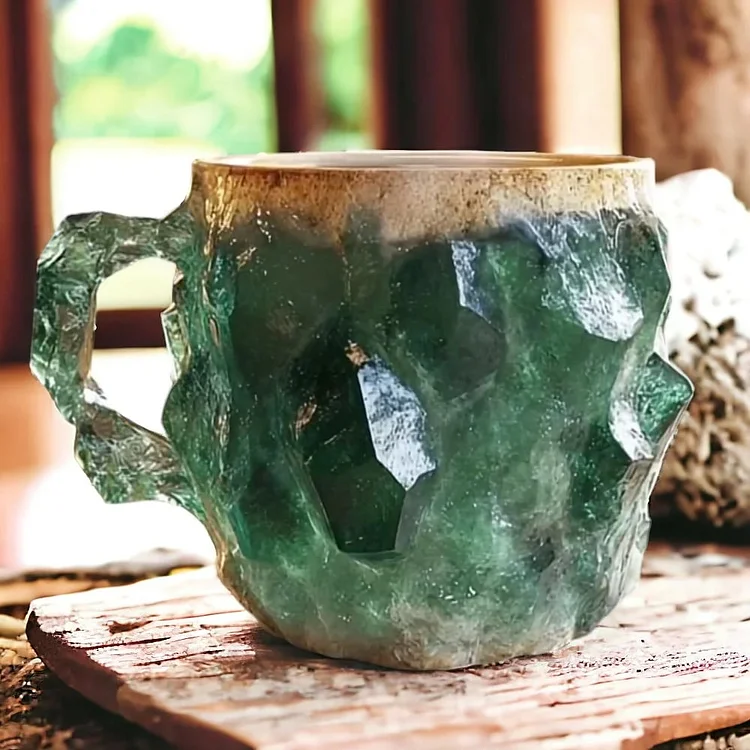 (🌲Early Christmas Sale ) ️2024 New Mineral Crystal Coffee Mugs