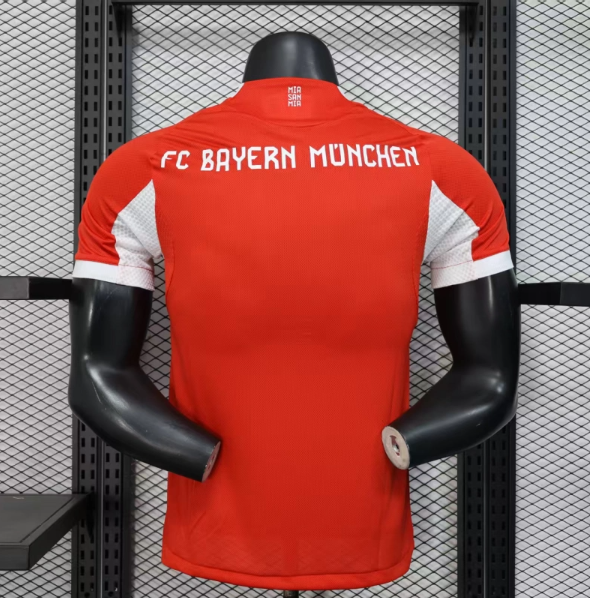 2025/2026 Player Version Bayern Munich Home Football Shirt 1:1 Thai Quality:football jersey mysite: unitedjerseyfootball 邓江浪:football