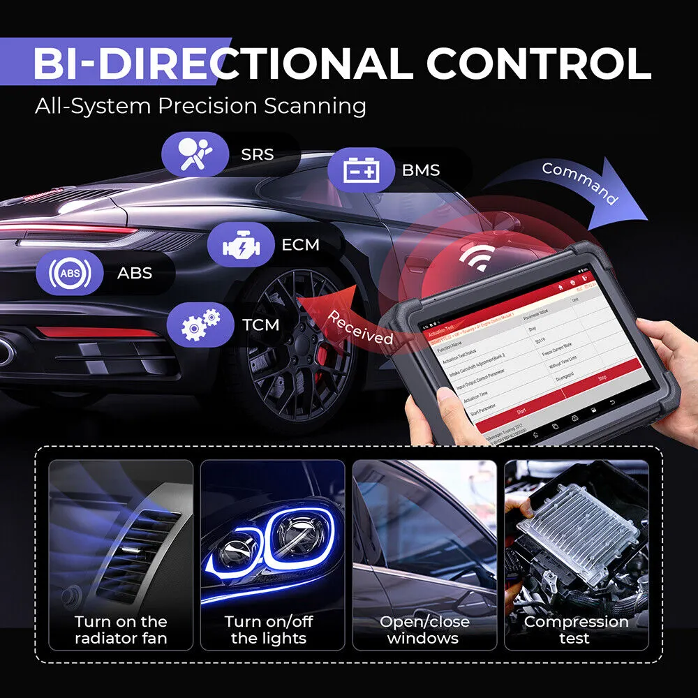 Launch Scan Tool LAUNCH X431 PRO3 ACE Bidirectional Diagnostic Scanner ...