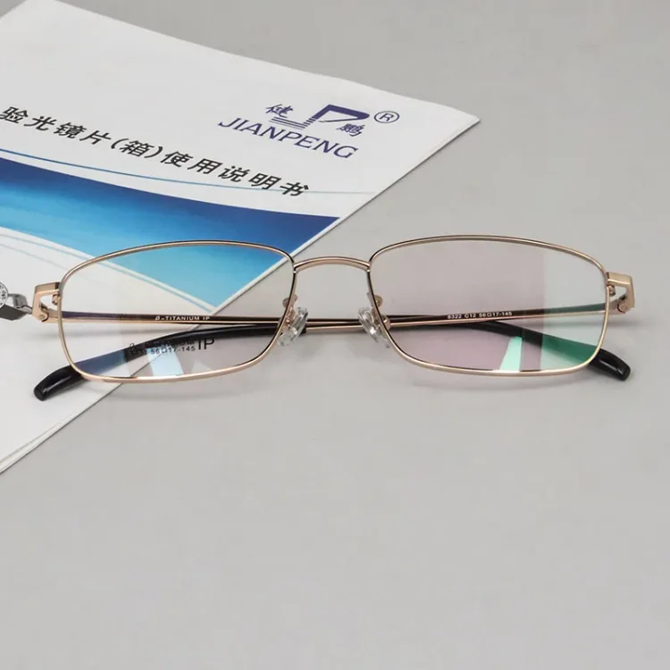 Titanium Glasses Frame Men Photochromic Multifocal Reading Glasses Presbyopic Glasses Man Titanium Eyeglasses Photochromic Lens