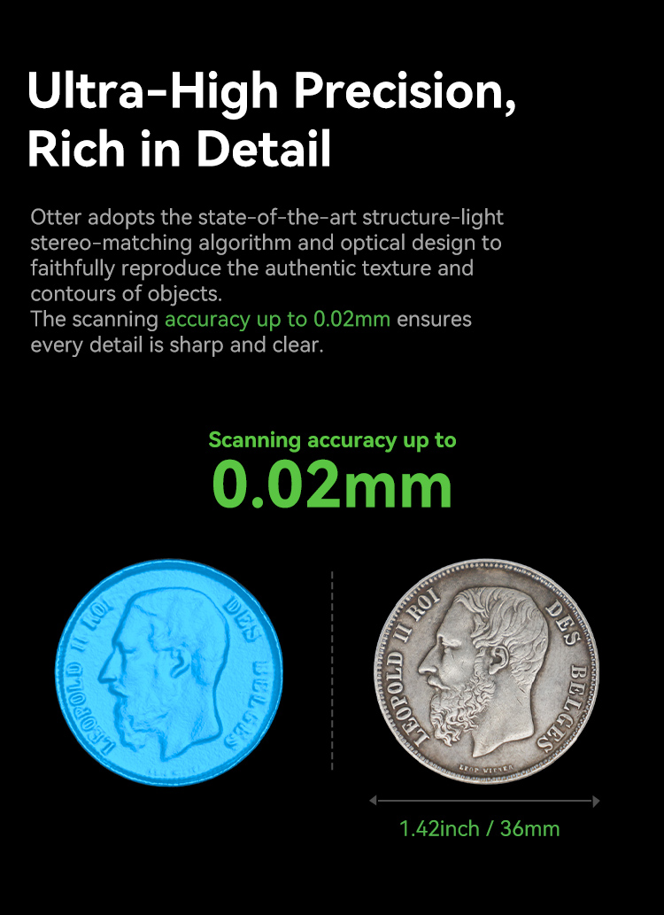 otter scan Ultra-High Precision