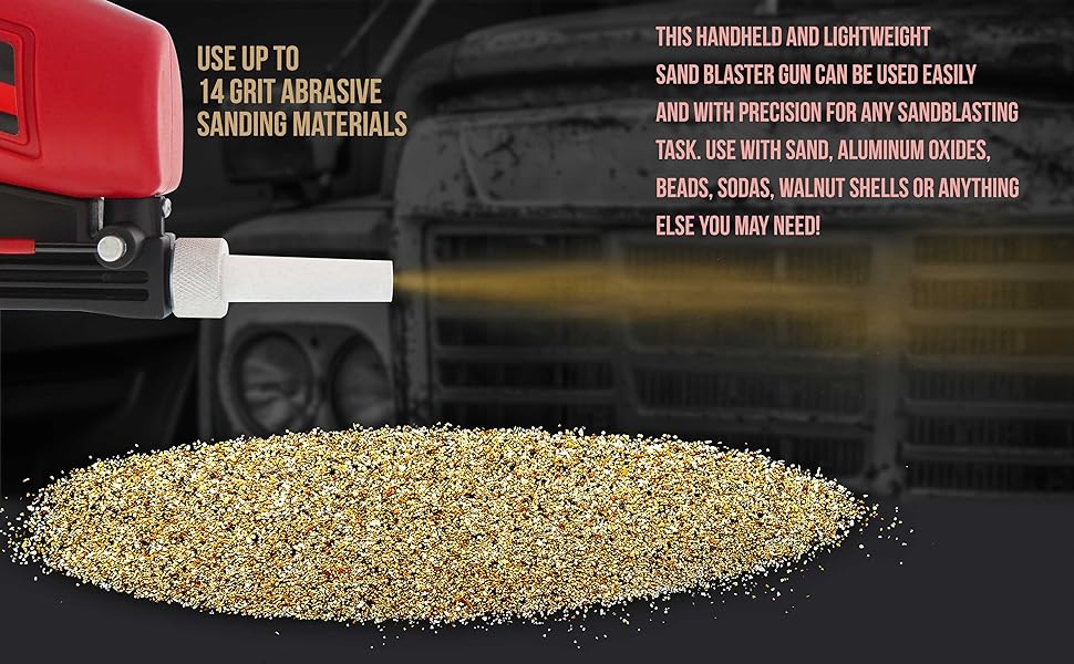 Use up to 14 grit abrasive sanding materials