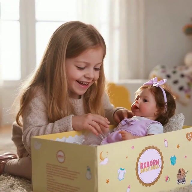 Babeside Smiling Reborn Baby Vead 20" Little Infant Girl Heartwarming Gift Cherished Moments Forever