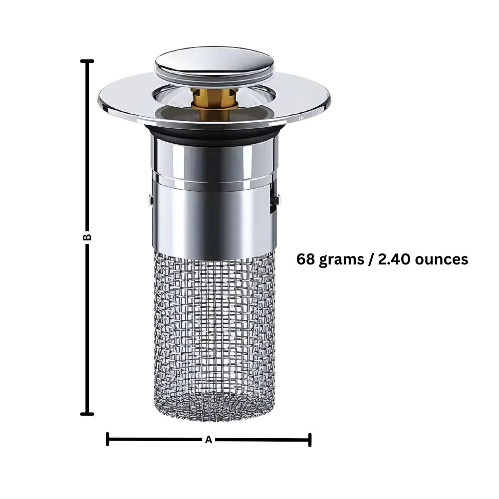 Odor Isolation Pop Up Sink Stopper - Technical characteristics - Ozerty