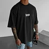 Unisex Oversize Casual Hope Letter Print Washed T-Shirt by Inlyline