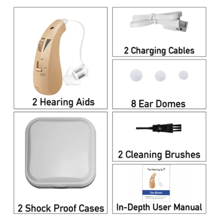 BTE Rechargeables (Pair Of 2 Hearing Aids) 25 a0bab0c6d9083736f466eabdb7955138