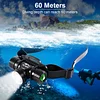 APLOS HP900 Diving Headlamp Rechargeable - 3000 Lumen Super Bright Scuba Dive Flashlight, Swimming Headlight IP68 Waterproof Professional Underwater Headlight 5 Modes for Snorkeling Caving APLOS Dive Light Official