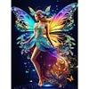 Diamond Painting-DIY Full Round Drill Butterfly Fairy