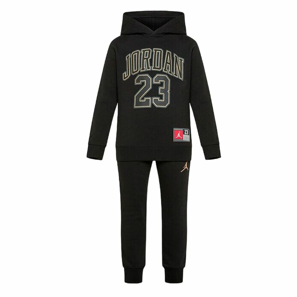 Sports Outfit for Baby Jordan Pack Po Set Black 2 Pieces