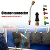 High-pressure Car Wash Gun Adapter 5 Nozzles + Curved Extension Wand for Karcher