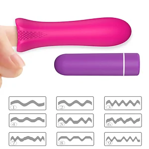 Mini Women's Vibrating Stick Bullet Mini Av Stick Bullet Funny Egg Jumping Massage Stick