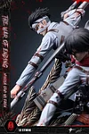 Final Battle of Levi Ackerman & Mikasa Ackerman VS Founding Titan - Attack On Titan Resin Statue - LC-Studios