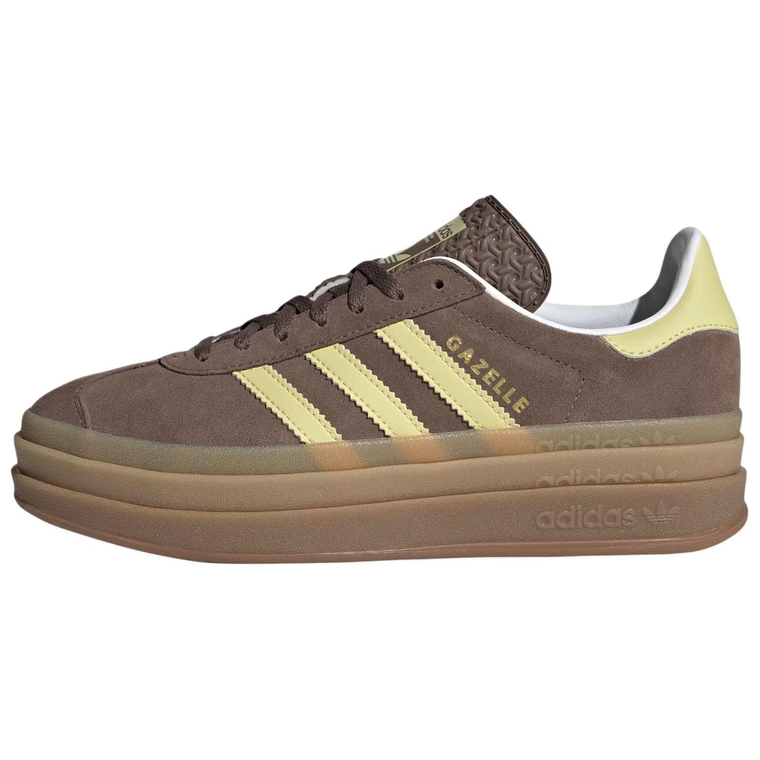 Adidas Gazelle Bold Earth Strata Powder Yellow Women's