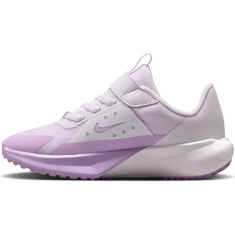 Nike SONIC FLY Anti Slip Wear Resistant Low Top Running Shoes Pink Purple Kids'