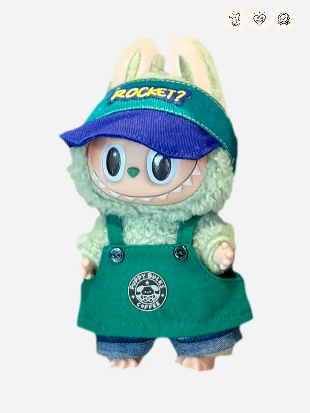 LABUBU Clothes Starbucks Work Outfit