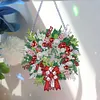 Diamond Painting Christmas Wreath Pendant
