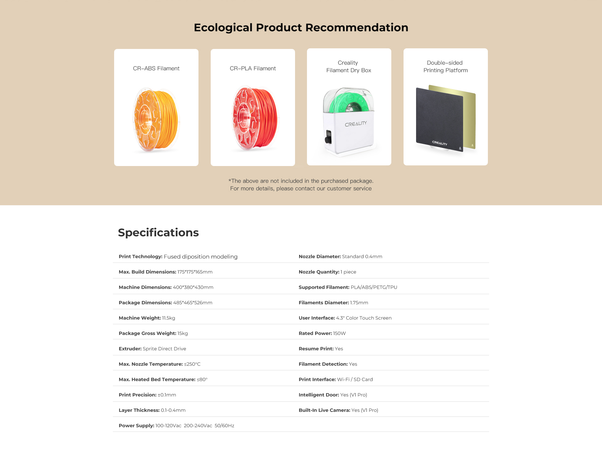 Sermoon V1 Pro 3D Printer | Creality Official Sermoon V1 Pro 3D Printer | Creality Official