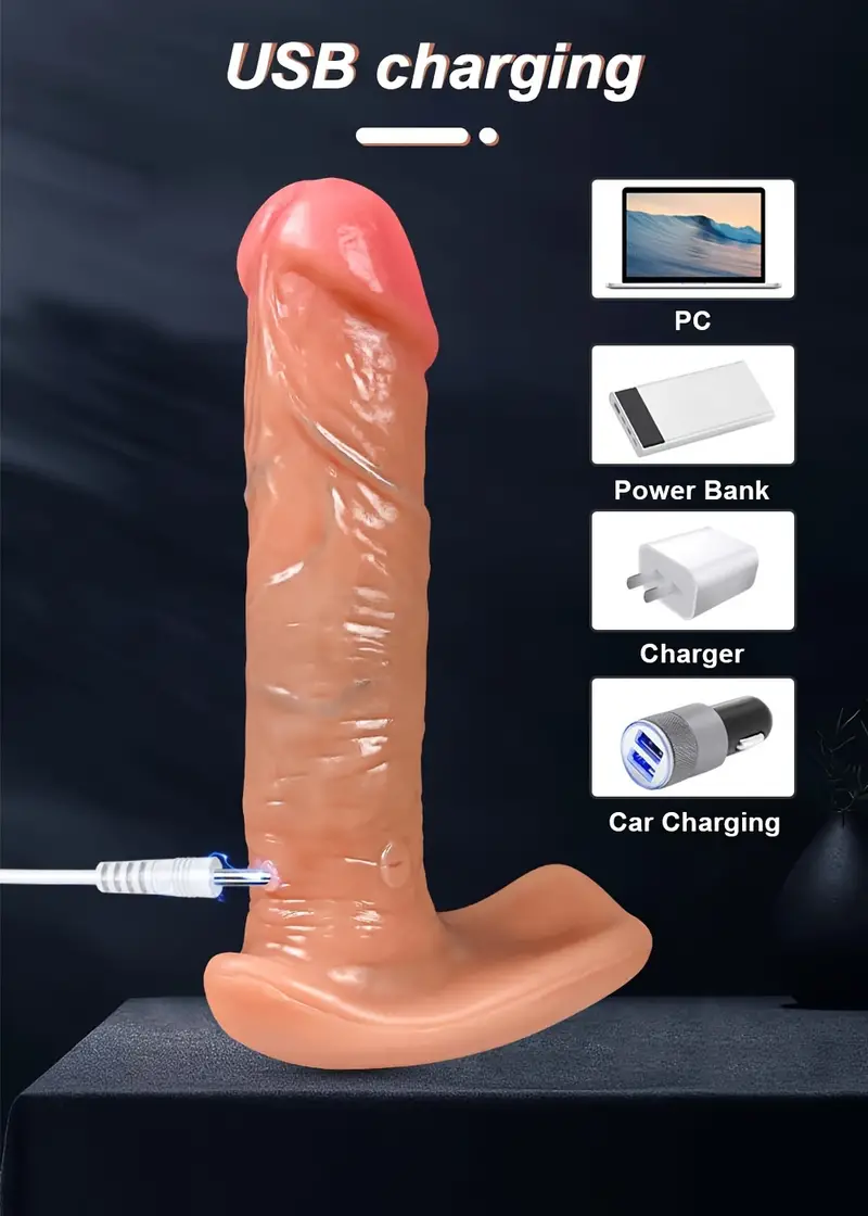 1pc liquid silicone heating thrusting vibrator wearable vibrating panties adult sex toys for women sex toys with remote control vibrator with 9 clitoral vibrators 9 thrusting dildo for couples sex machine details 4