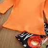 Kid Baby Girl Halloween Suits Pit Strip Strap 2 Pcs Sets Suit