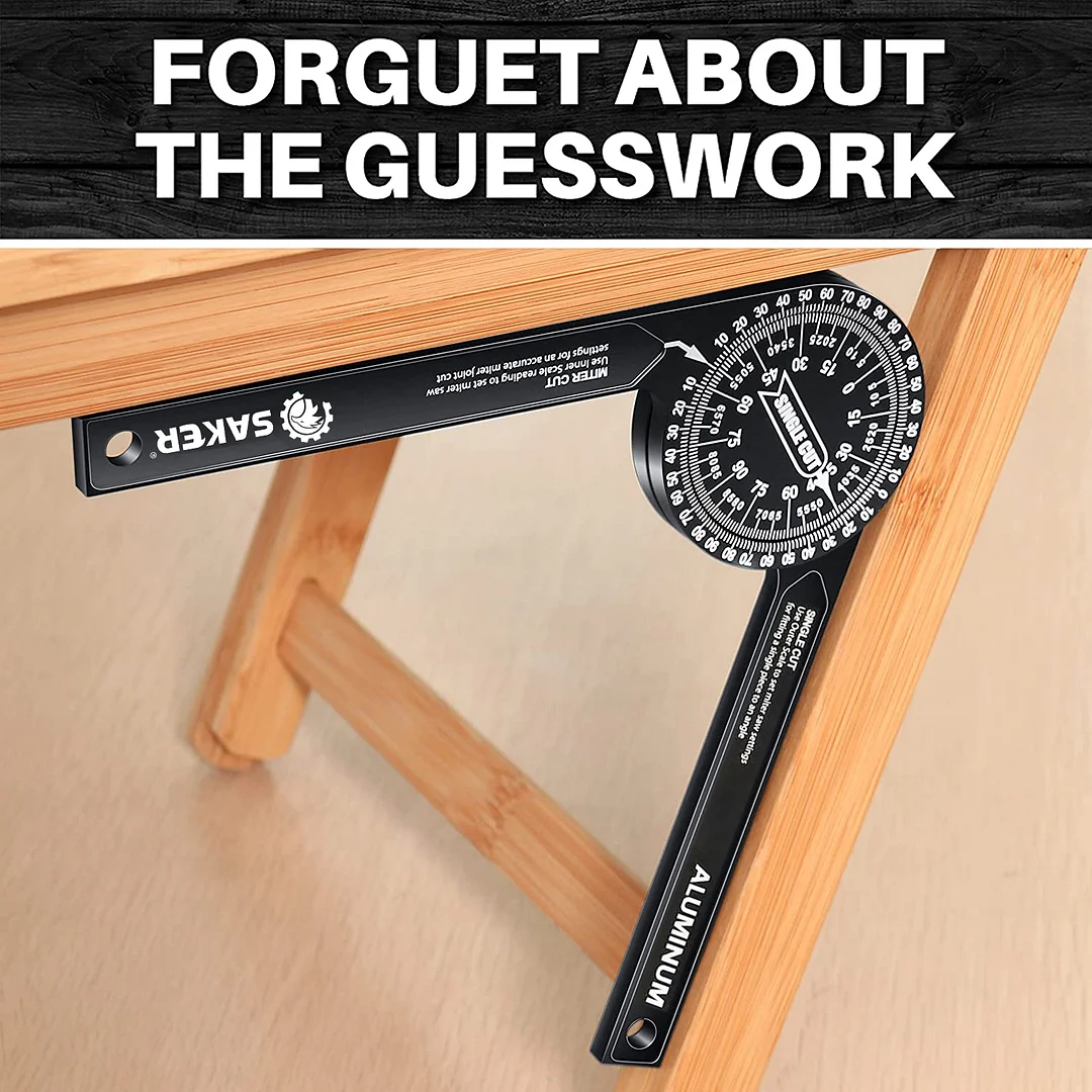 SAKER&reg; Miter Saw Protractor 