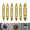 6pcs Damaged Screw Extractor Speed Out Drill Bits Tool Broken Bolt Remover