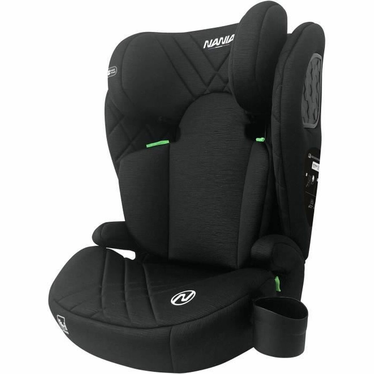 Car Chair Nania Black ECE R129/04