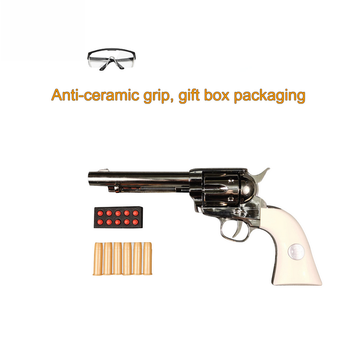 1873 Colt Single-Action Army Revolver Toy - Realistic Cowboy