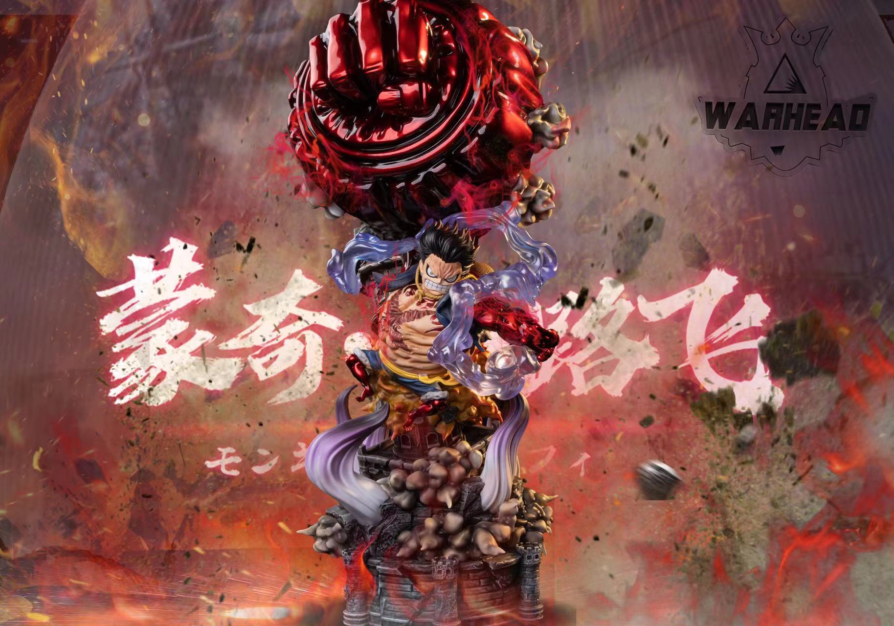Gear Fourth Gomu Gomu no Kong Gun Monkey D. Luffy - ONE PIECE Resin ...