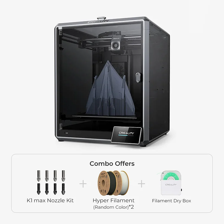 K1 Max AI Fast 3D Printer Premium Combo
