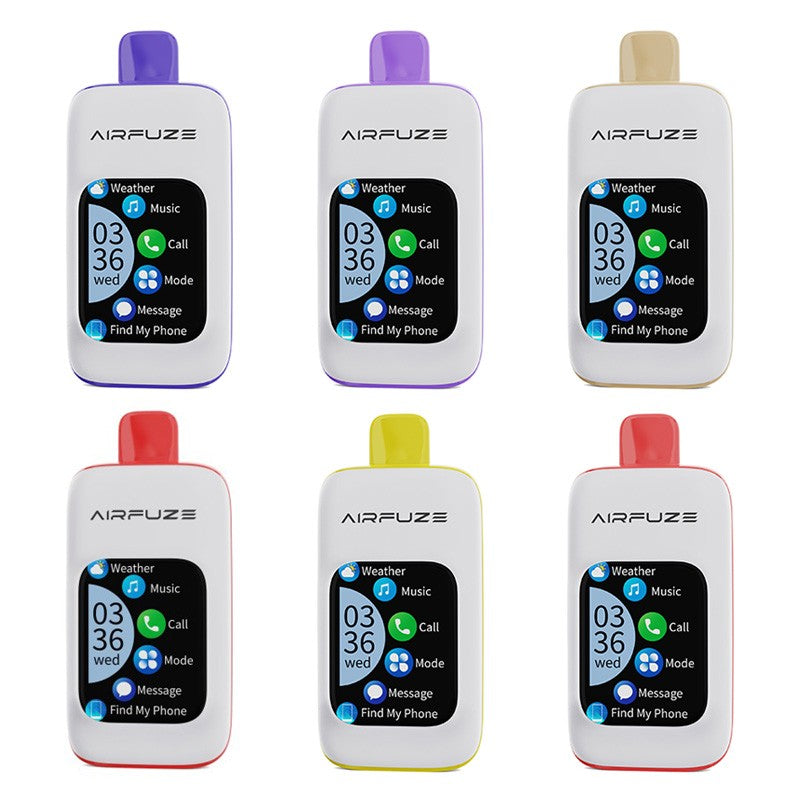 Airfuze 30000 Puffs Bluetooth Touch Screen Disposable Vape Wholesale gelivape