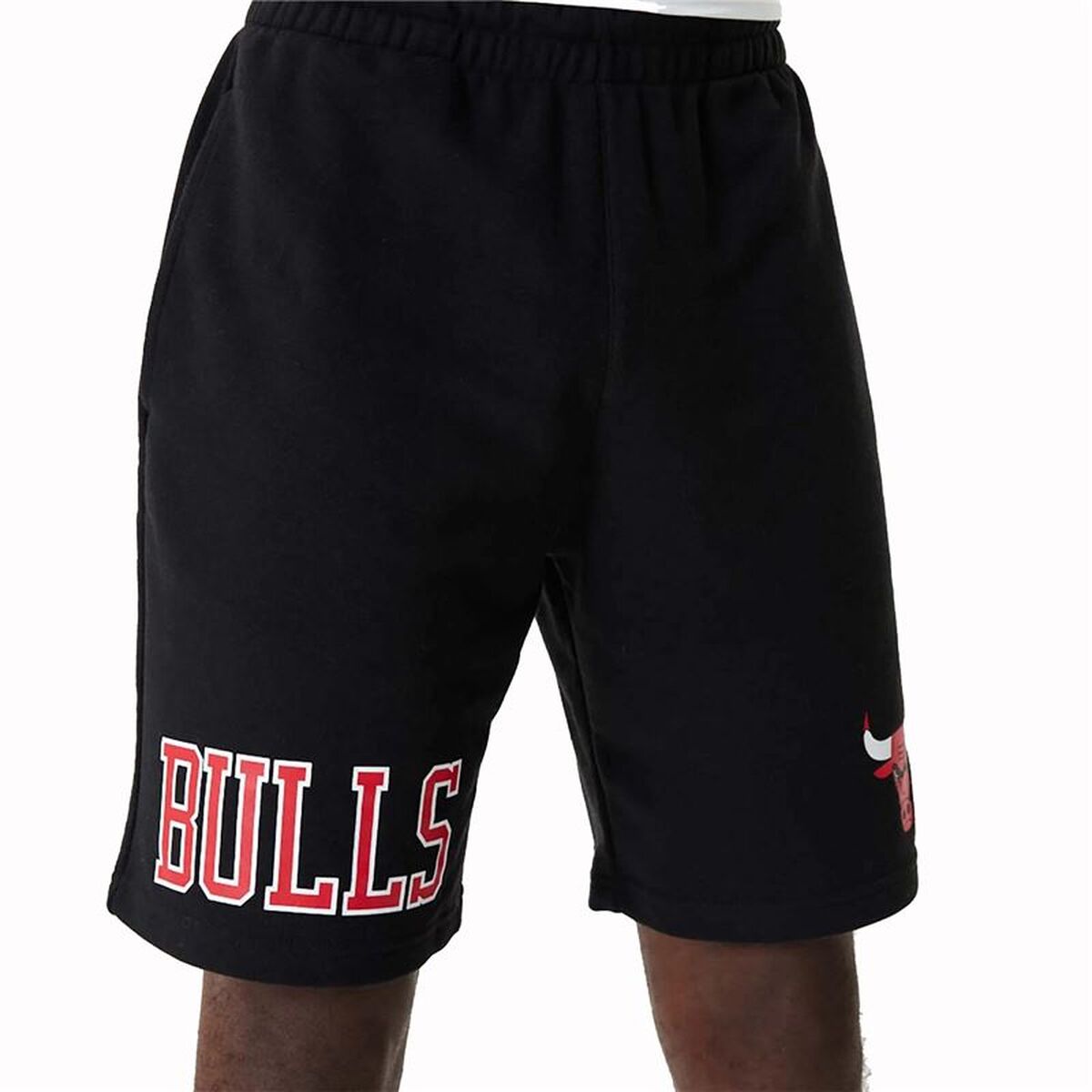 Men's Basketball Shorts New Era NBA Chicago Bulls Black