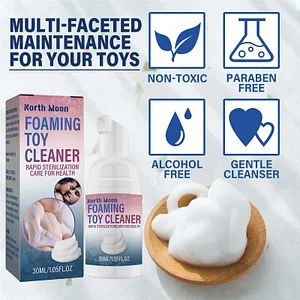 North Moon Adult Toy Foam Cleaner