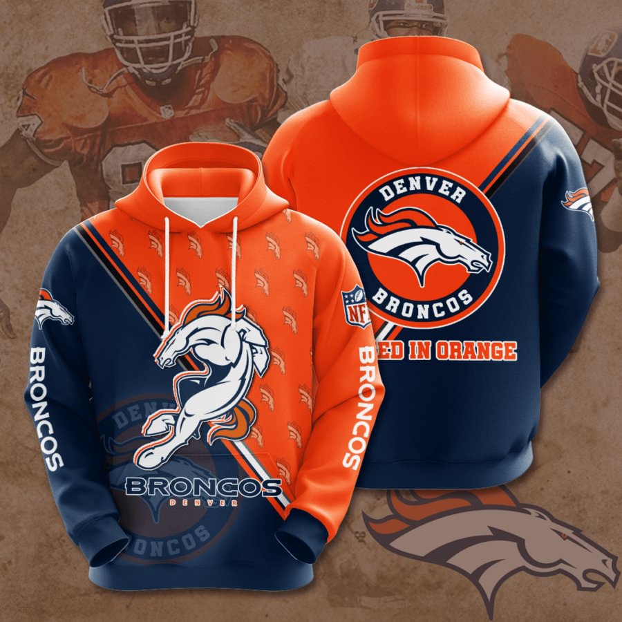 Denver Broncos NFL Team Hoodie