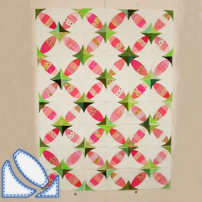 Victor #39 s Bouquet Quilt Template Set With Instructions