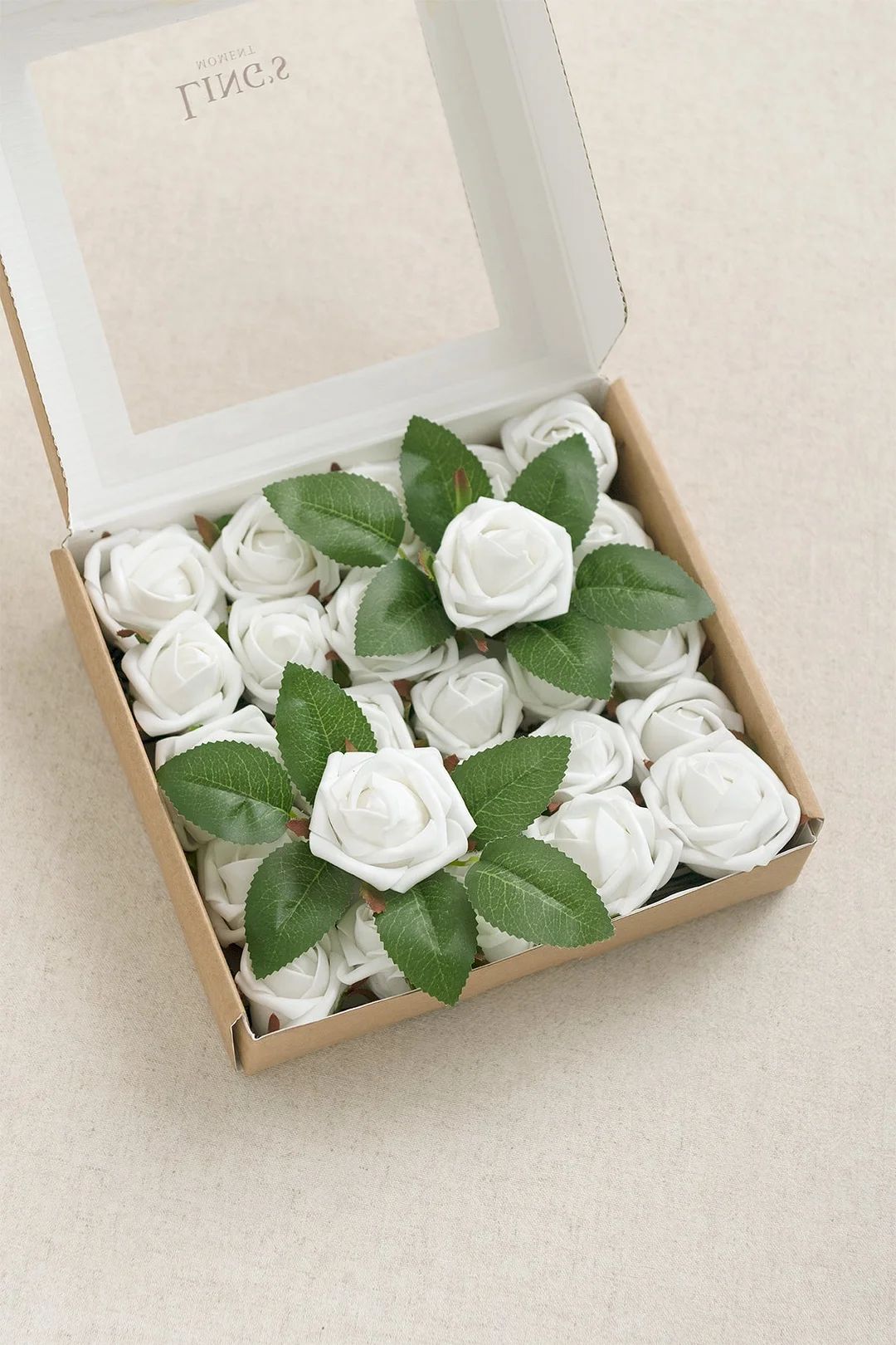 1.5"-2" Foam Rosebud & Petite Rose with Stem - 18 Colors