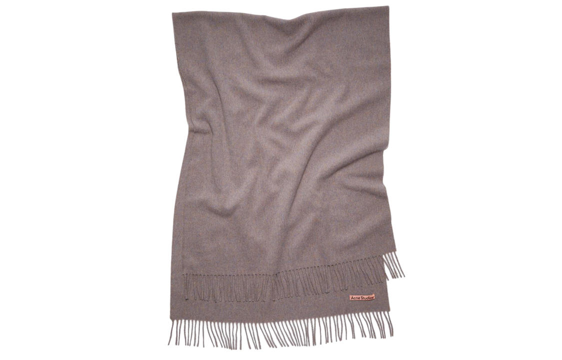 Acne Studios Knit Scarves Unisex Umber