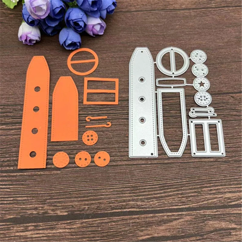 Nigikala and Buckle diy Metal Cutting Dies Stencils For DIY Scrapbooking Decorative Embossing Handcraft Template