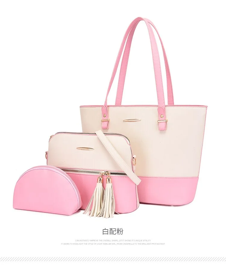 Pongl Quality PU Leather Handbags for Women 2021 New Designers Luxury High Capcaity Women Shoulder Bags Female Top-handle Bags