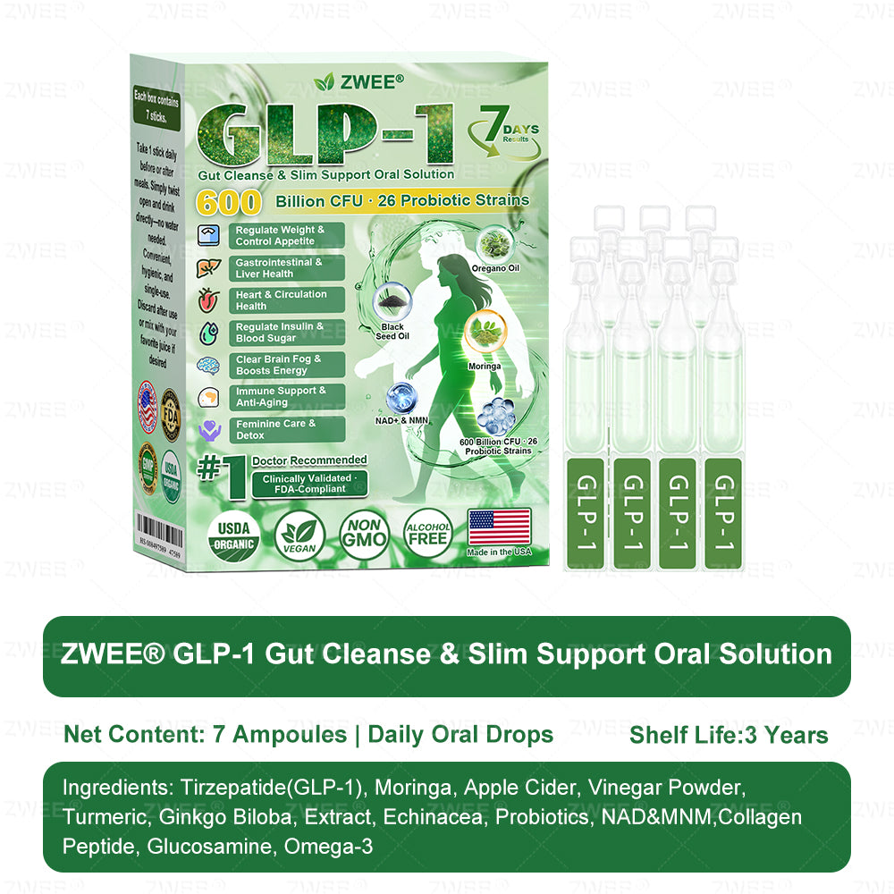 ZWEE® GLP-1 7-Day Gut Cleanse & Slim Support Oral Solution