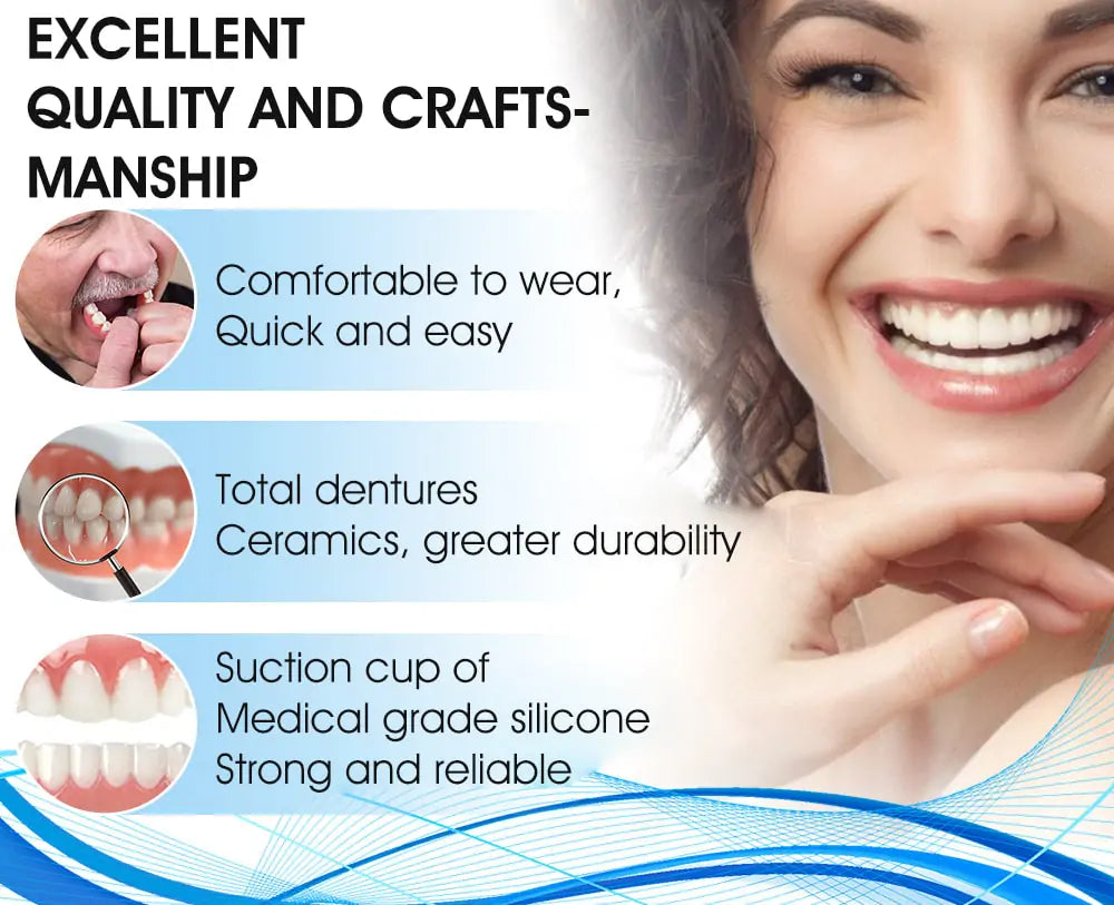 Seurico™ Premium Custom Silicone Denture Set