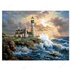 Diamond Painting-5D Full Round Drill Lighthouse